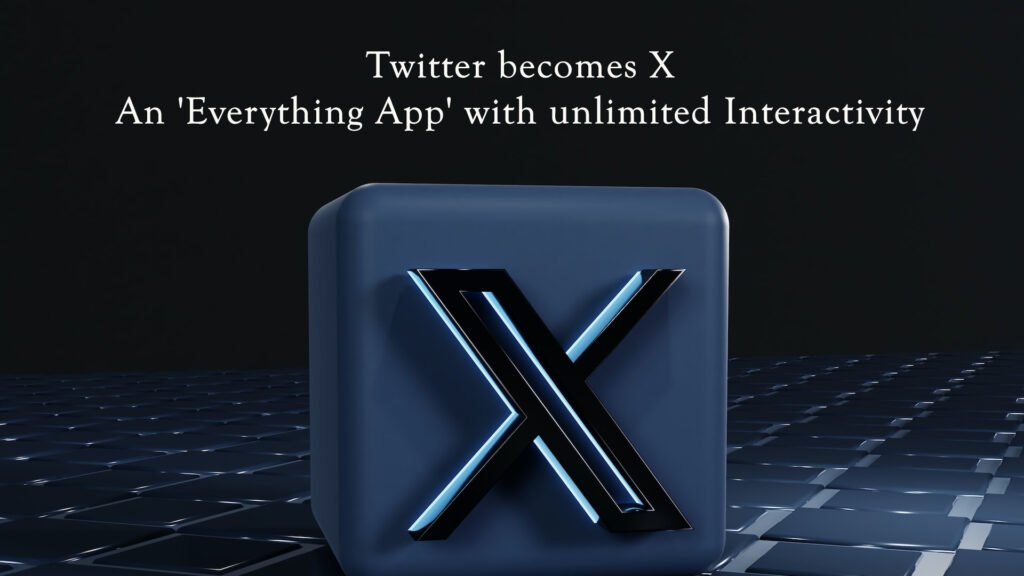 twitter becomes X